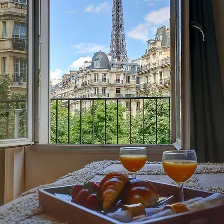 아파트 Champ De Mars & Eiffel Tower - 1br - Cityapartmentstay 파리